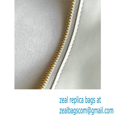 Celine FOLDED CUBE BAG in Smooth Calfskin White