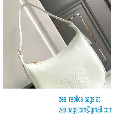 Celine HELOISE BAG in supple calfskin White - Click Image to Close