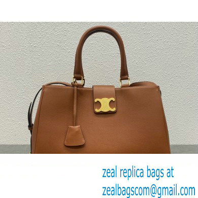 Celine MEDIUM APPOLINE BAG in supple calfskin 114963 Tan