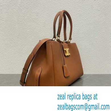 Celine MEDIUM APPOLINE BAG in supple calfskin 114963 Tan