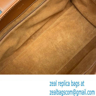Celine MEDIUM APPOLINE BAG in supple calfskin 114963 Tan - Click Image to Close