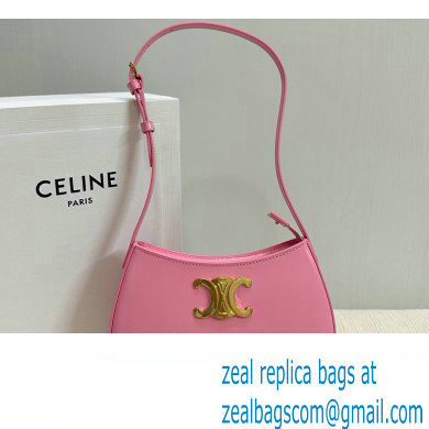 Celine MEDIUM TILLY BAG in shiny calfskin Pink 2024 - Click Image to Close