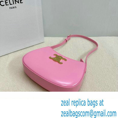 Celine MEDIUM TILLY BAG in shiny calfskin Pink 2024 - Click Image to Close
