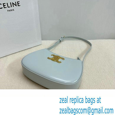 Celine MEDIUM TILLY BAG in shiny calfskin Sky Blue 2024