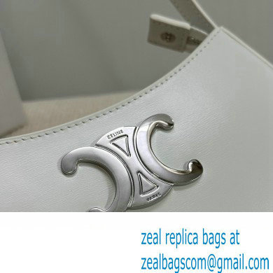 Celine MEDIUM TILLY BAG in shiny calfskin White 2024