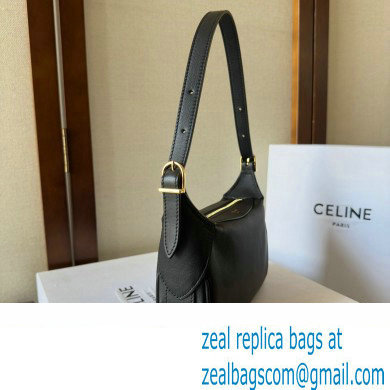 Celine MINI ROMY Bag in SUPPLE CALFSKIN Black 2024