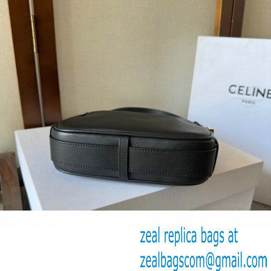 Celine MINI ROMY Bag in SUPPLE CALFSKIN Black 2024 - Click Image to Close