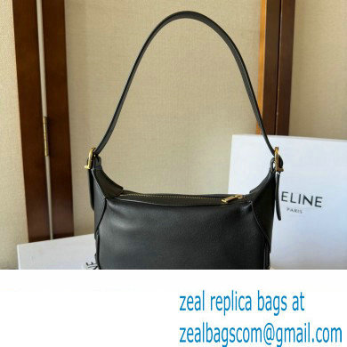 Celine MINI ROMY Bag in SUPPLE CALFSKIN Black 2024