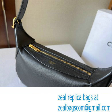 Celine MINI ROMY Bag in SUPPLE CALFSKIN Black 2024