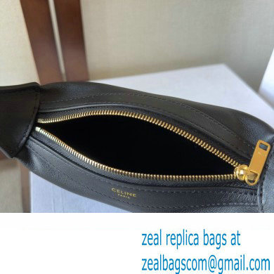 Celine MINI ROMY Bag in SUPPLE CALFSKIN Black 2024