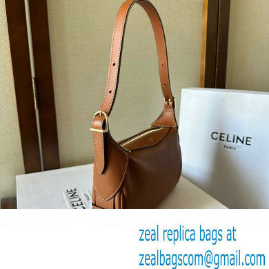 Celine MINI ROMY Bag in SUPPLE CALFSKIN Brown 2024