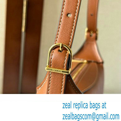 Celine MINI ROMY Bag in SUPPLE CALFSKIN Brown 2024