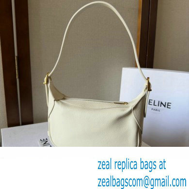 Celine MINI ROMY Bag in SUPPLE CALFSKIN White 2024