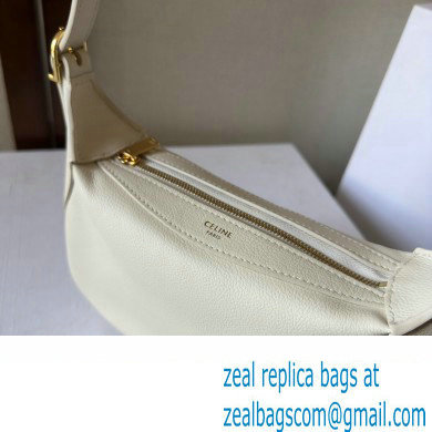 Celine MINI ROMY Bag in SUPPLE CALFSKIN White 2024 - Click Image to Close