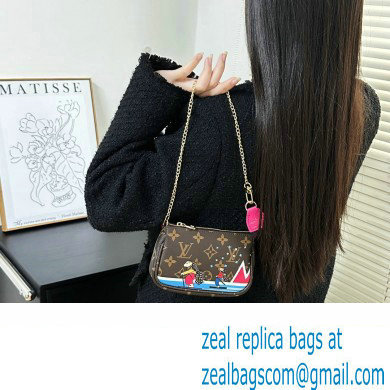 Cheap Sale Louis Vuitton Mini Pochette Accessoires Bag 11