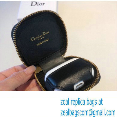 DIOR BLUE OBLIQUE EARBUD CASE 2023