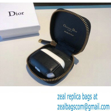 DIOR BLUE OBLIQUE EARBUD CASE 2023