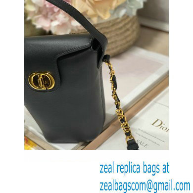 Dior 30 Montaigne Mini Bucket Bag In Calfskin Black 2024 - Click Image to Close