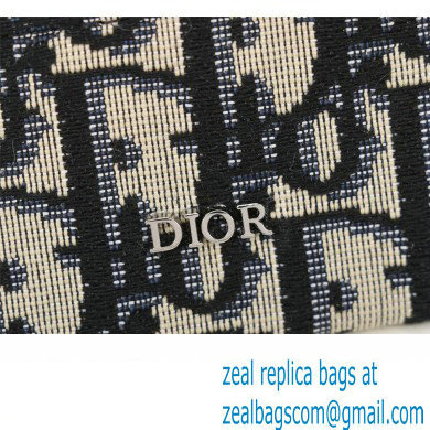 Dior Card Holder in Beige and Black Dior Oblique Jacquard - Click Image to Close