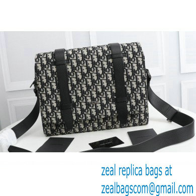 Dior Messenger Bag in Beige and Black Dior Oblique Jacquard - Click Image to Close