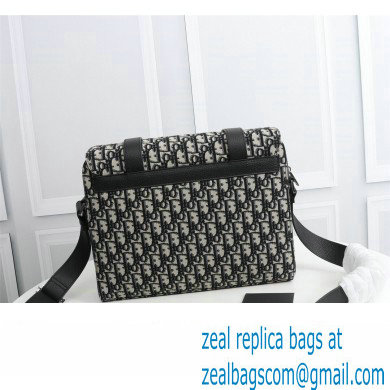 Dior Messenger Bag in Beige and Black Dior Oblique Jacquard - Click Image to Close