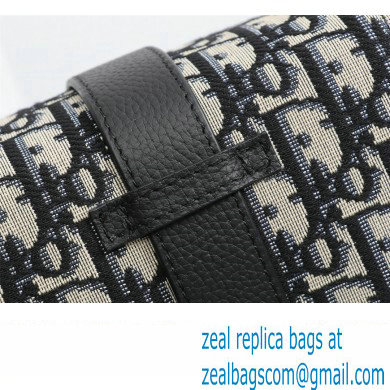 Dior Messenger Bag in Beige and Black Dior Oblique Jacquard