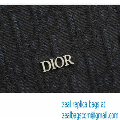 Dior Messenger Bag in Black Dior Oblique Jacquard