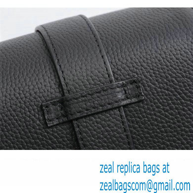 Dior Messenger Bag in Black Grained Calfskin