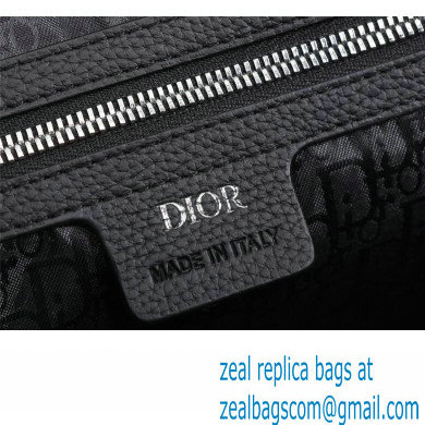Dior Messenger Bag in Black Grained Calfskin - Click Image to Close