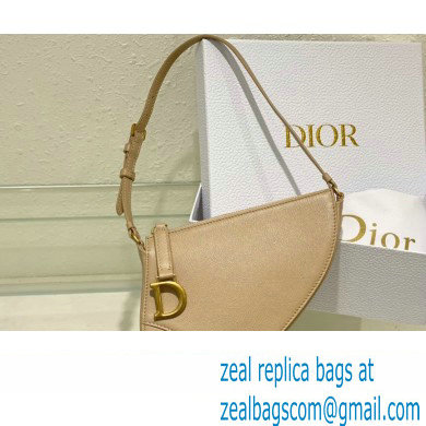 Dior Saddle Shoulder Pouch Bag in Beige Goatskin 2024 - Click Image to Close