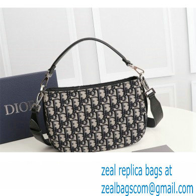 Dior Saddle Soft Mini Bag in Beige and Black Dior Oblique Jacquard - Click Image to Close