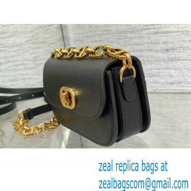 Dior Small 30 Montaigne Avenue Bag in Box Calfskin Black 2024