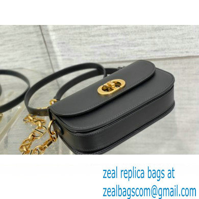 Dior Small 30 Montaigne Avenue Bag in Box Calfskin Black 2024