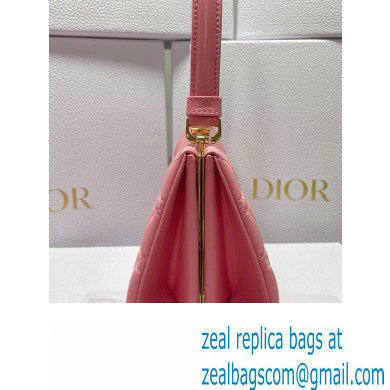 Dior Top Handle Bag in Pink Cannage Lambskin 2024 - Click Image to Close