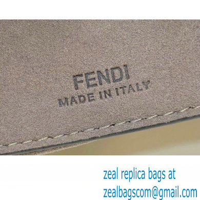 Fendi Baguette Phone Pouch Bag in Brown FF jacquard fabric 2024