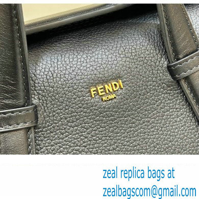 Fendi Boston 365 Bag in Black leather 2024 - Click Image to Close