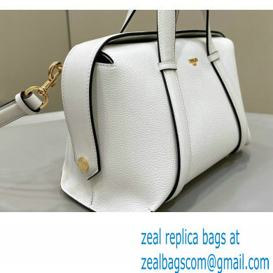 Fendi Boston 365 Bag in White leather 2024