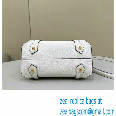 Fendi Boston 365 Bag in White leather 2024 - Click Image to Close