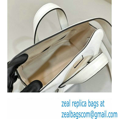 Fendi Boston 365 Bag in White leather 2024