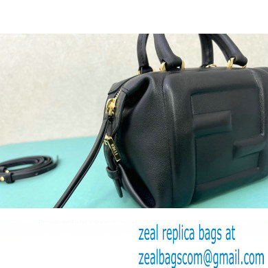 Fendi FF Cube Mini Bag in nappa-leather Black 2024