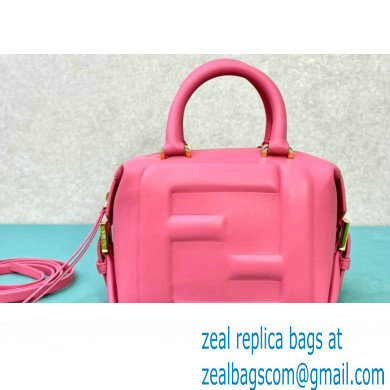 Fendi FF Cube Mini Bag in nappa-leather Pink 2024 - Click Image to Close