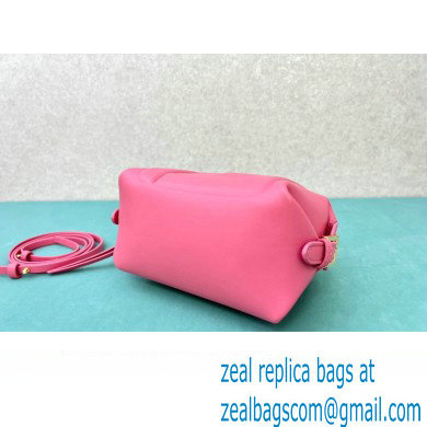 Fendi FF Cube Mini Bag in nappa-leather Pink 2024