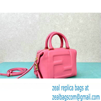 Fendi FF Cube Mini Bag in nappa-leather Pink 2024 - Click Image to Close