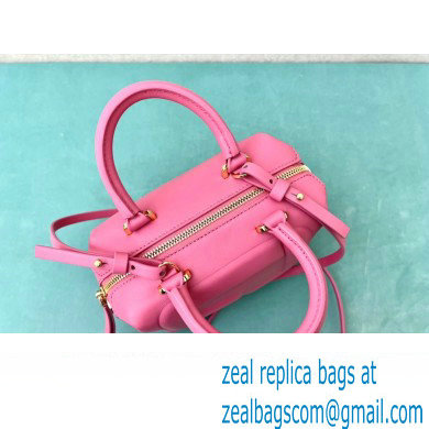 Fendi FF Cube Mini Bag in nappa-leather Pink 2024