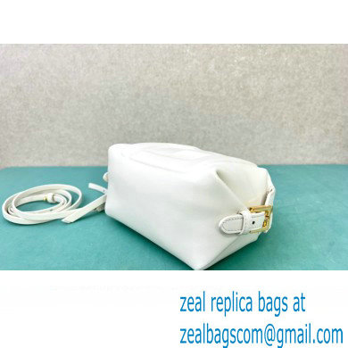 Fendi FF Cube Mini Bag in nappa-leather White 2024