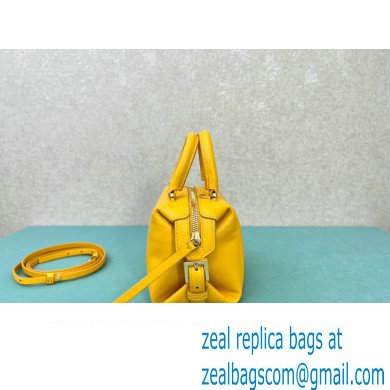 Fendi FF Cube Mini Bag in nappa-leather Yellow 2024