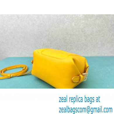 Fendi FF Cube Mini Bag in nappa-leather Yellow 2024