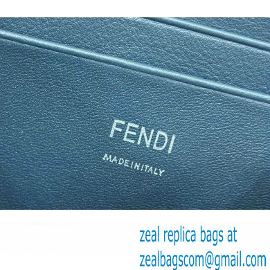 Fendi Mini Baguette bag Dark and mid blue sequin bag