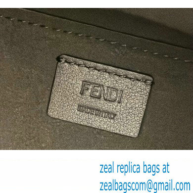 Fendi Origami Mini bag Black leather that can be transformed 2024