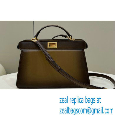 Fendi Peekaboo ISEEU East-West Bag Graduated Coffee